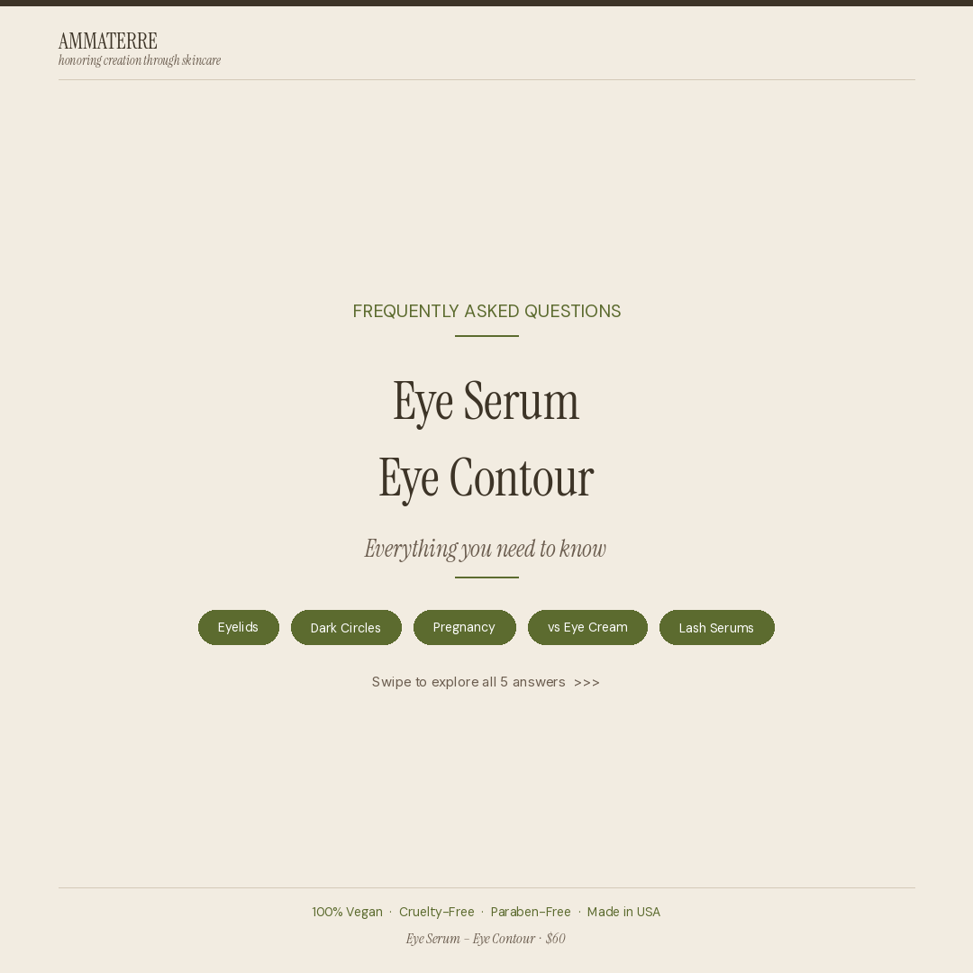 EYE SERUM - Eye Contour