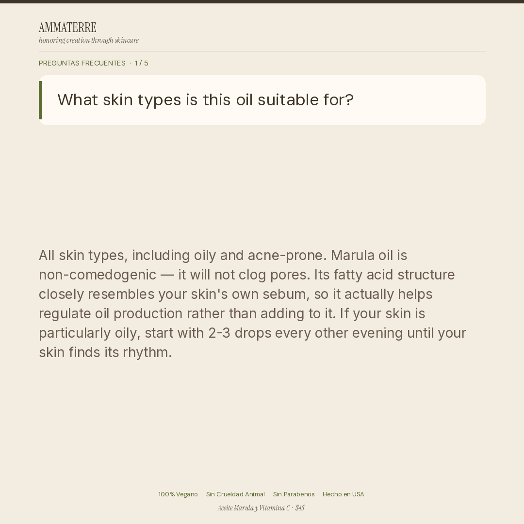 ACEITE MARULA Y VITAMINA C