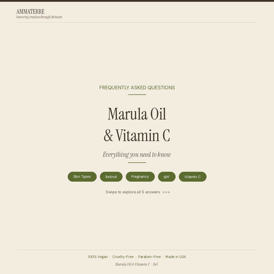 ACEITE MARULA Y VITAMINA C