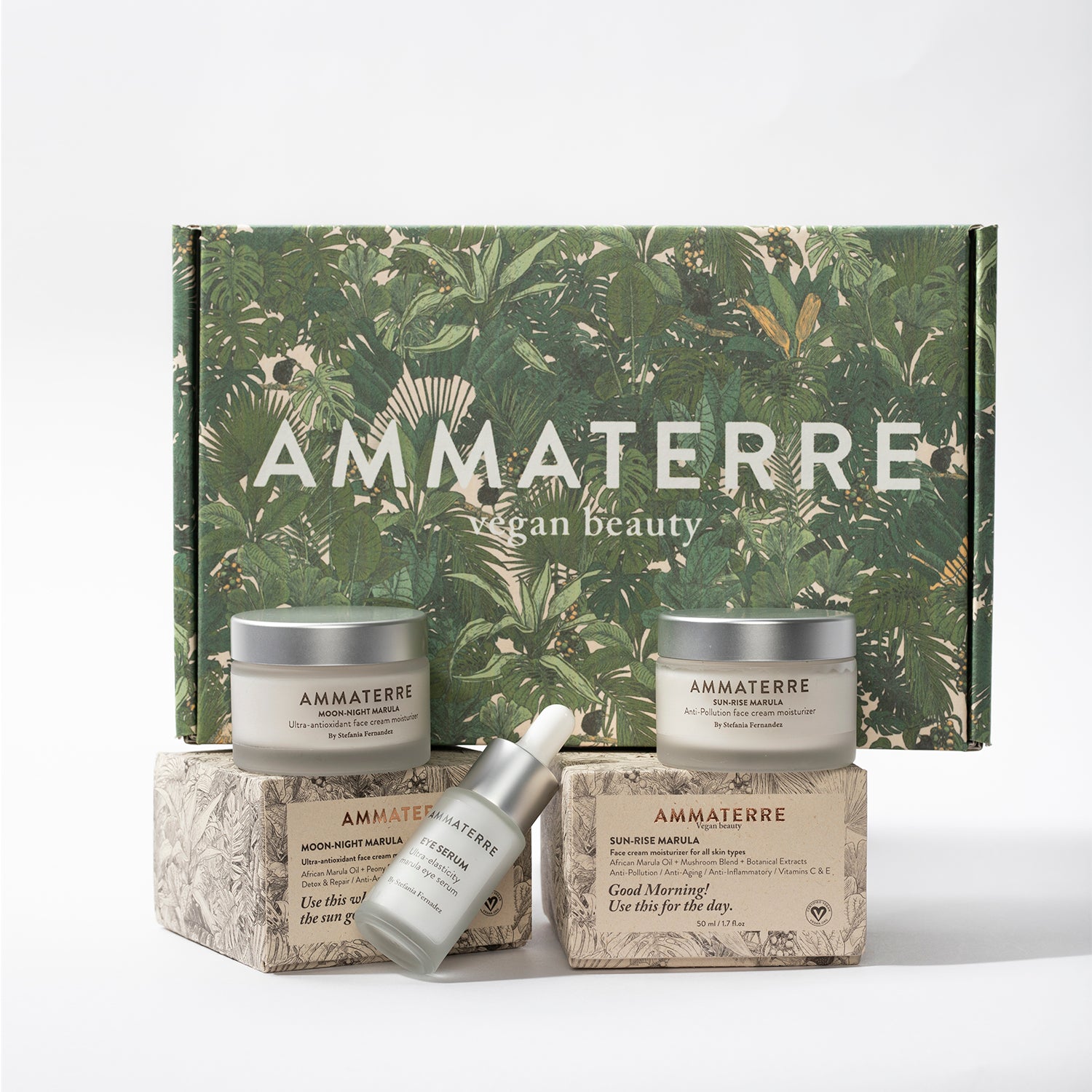 AMMATERRE BOX - Day Cream, Night Cream and Eye Serum