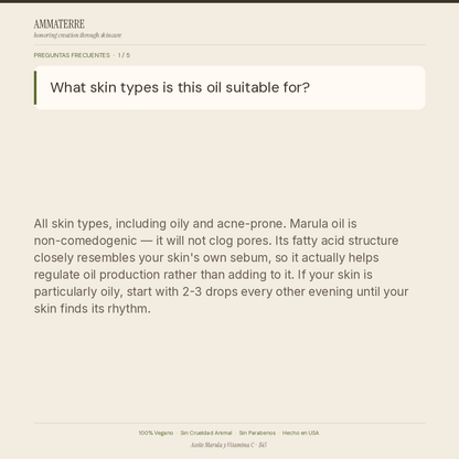 ACEITE MARULA Y VITAMINA C