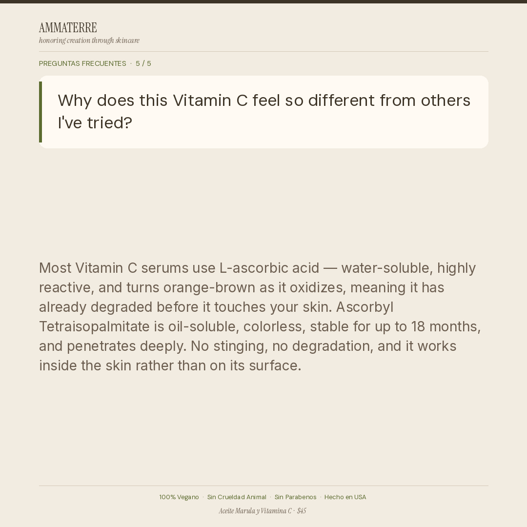 ACEITE MARULA Y VITAMINA C
