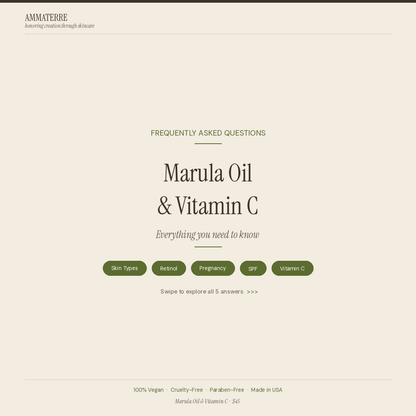 ACEITE MARULA Y VITAMINA C