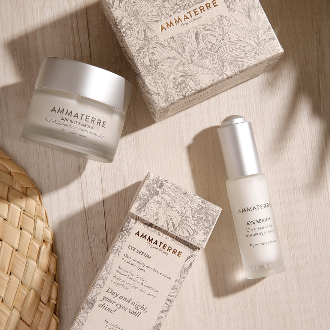 SUN-RISE MARULA &amp; EYE SERUM - Day Cream and Eye Serum
